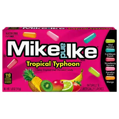 Mike and Ike Kaubonbons aus den USA mit tropischen Früchten