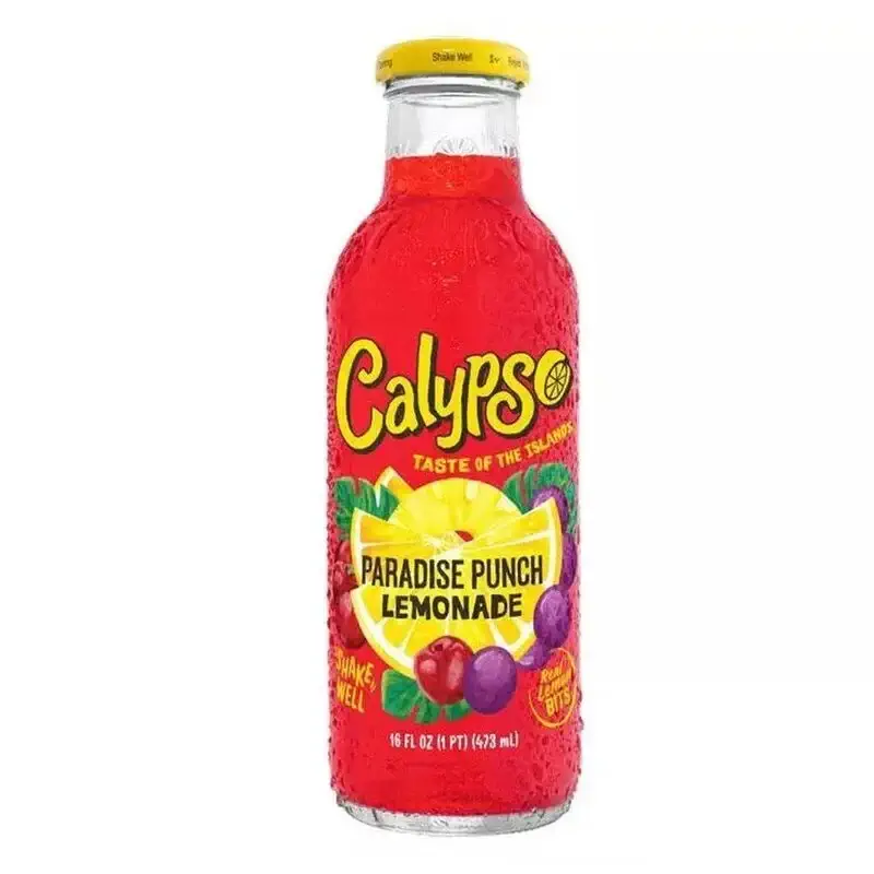 calypso-paradise-punch-lemonade-glasflasche-473-ml